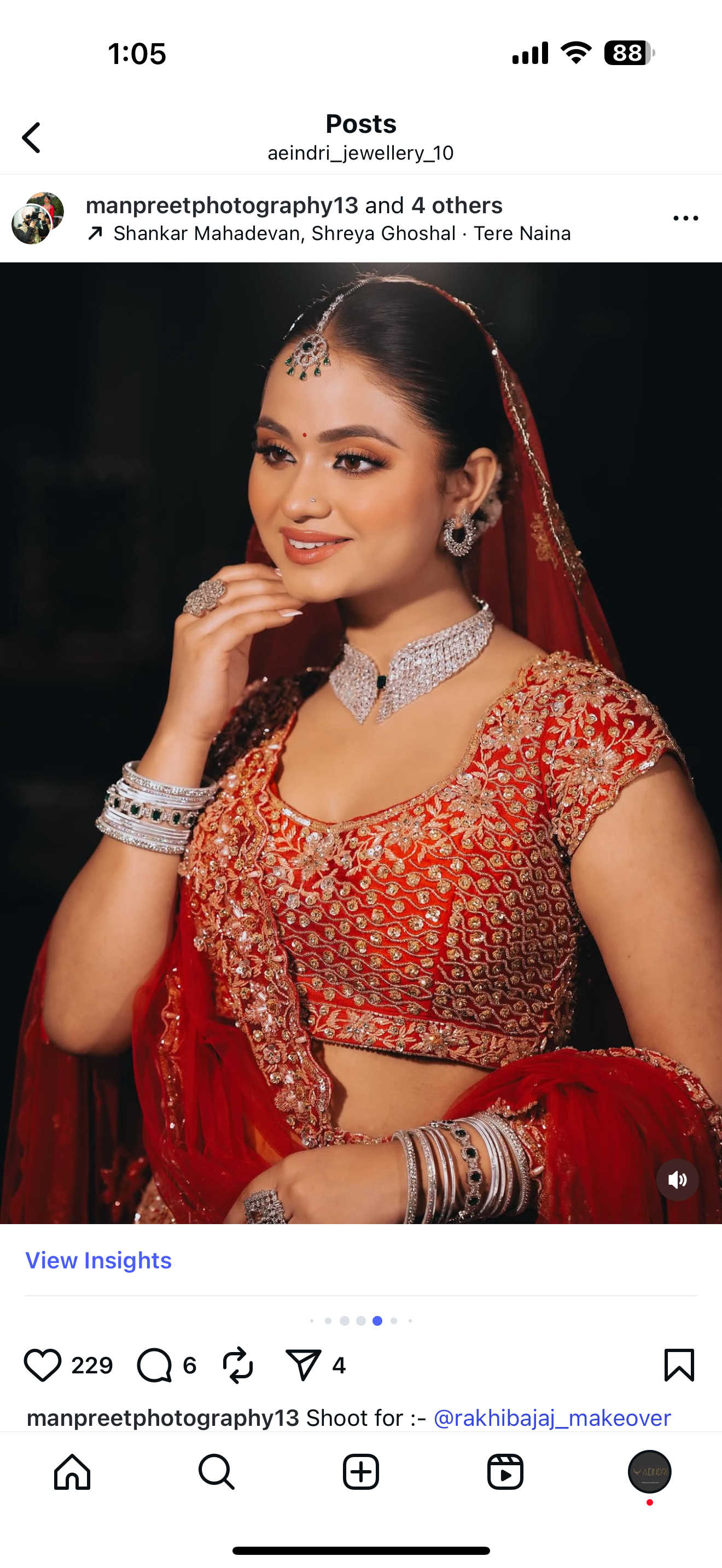 The Scarlet Sparkle Bridal Set – Aeindri Premium Jewelry