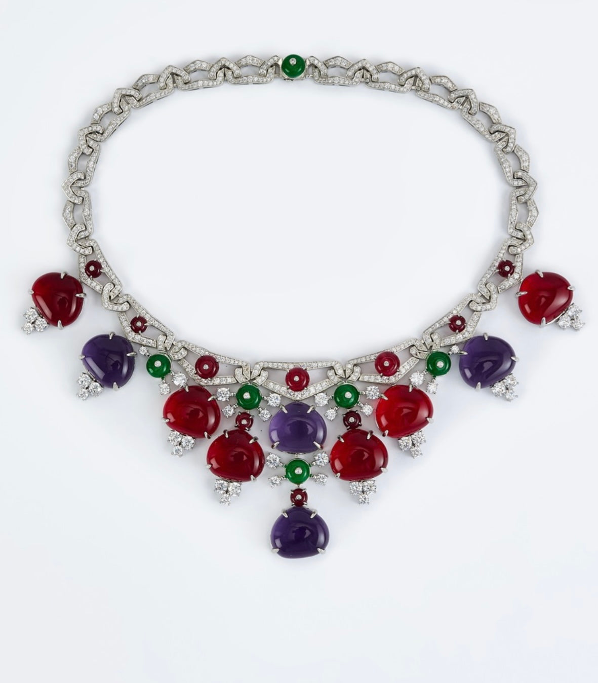 Florence Silver Plated Multi Womens Contemporary Short Necklace Set