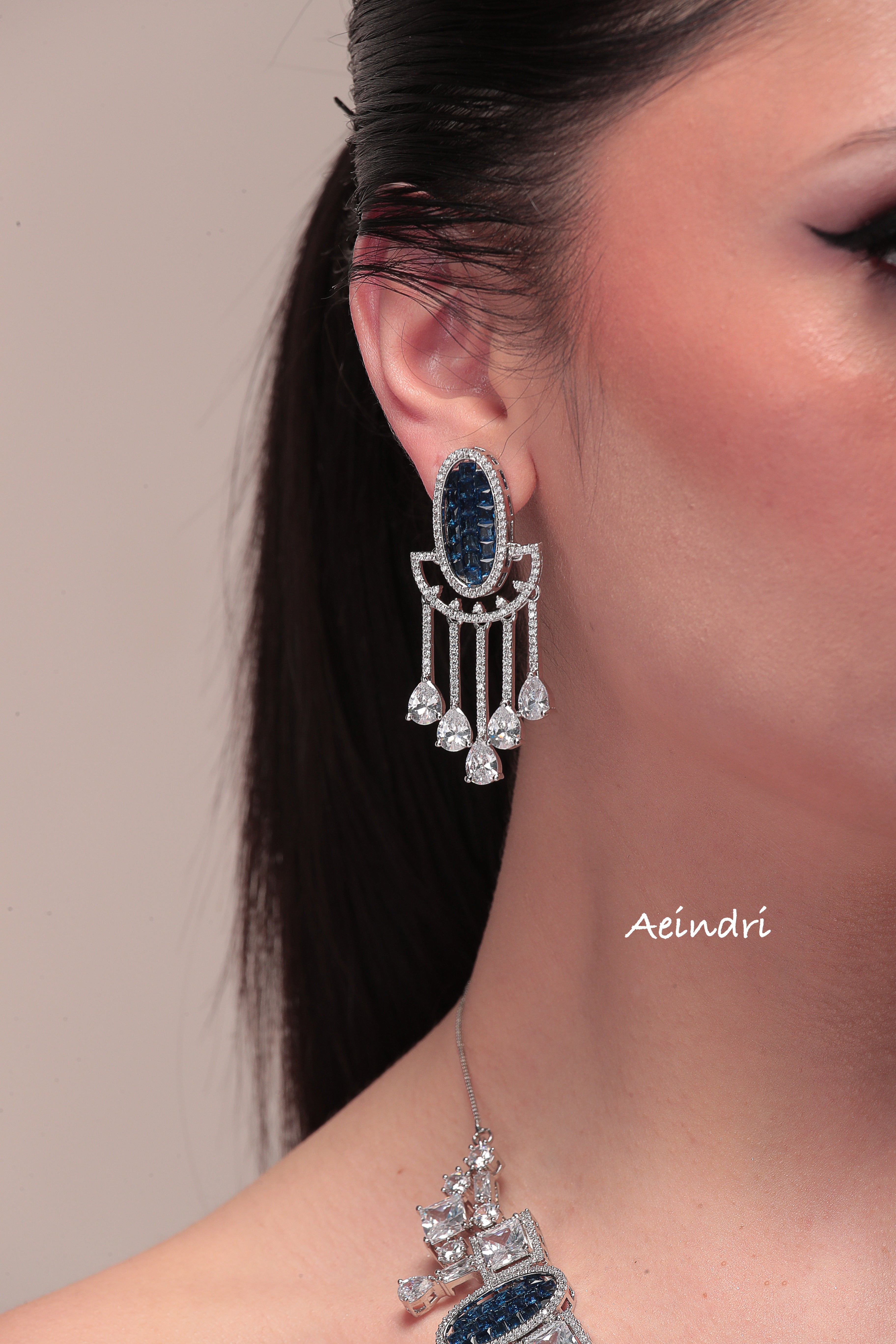 Sapphire Dream Sparkling Necklace