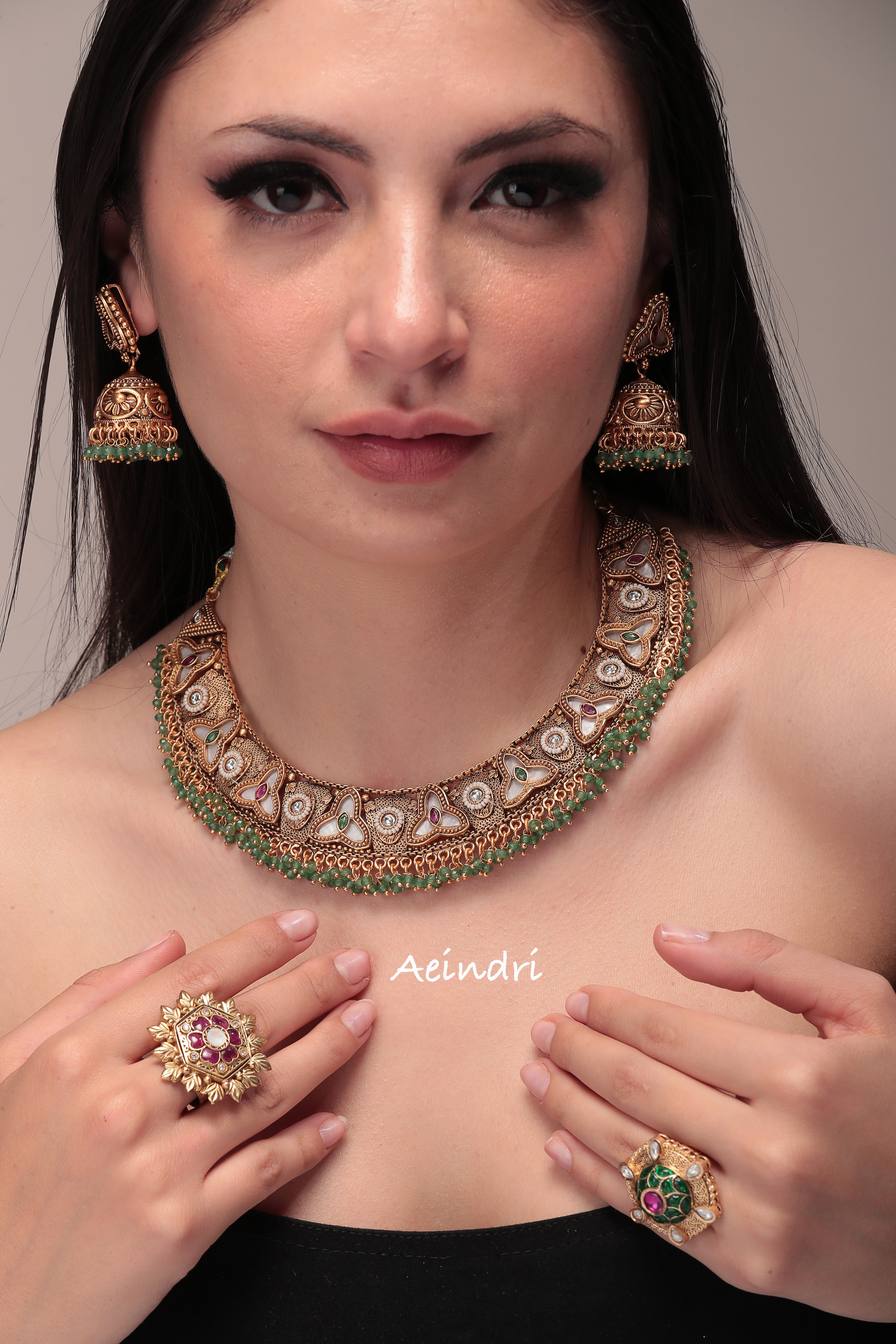 Antique Designer Necklace Set