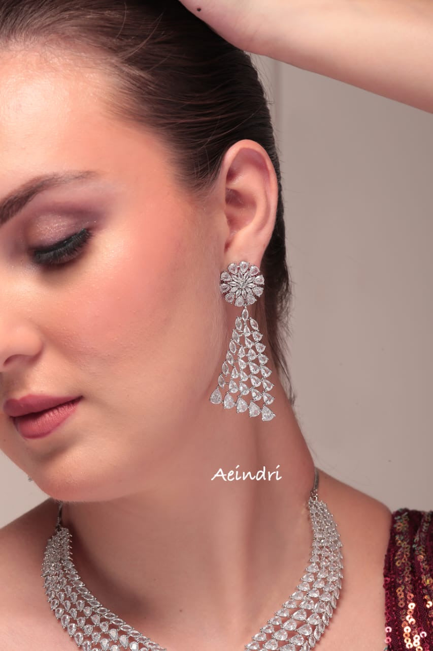 Eternal Grace Diamond-Cut Necklace & Earrings Set